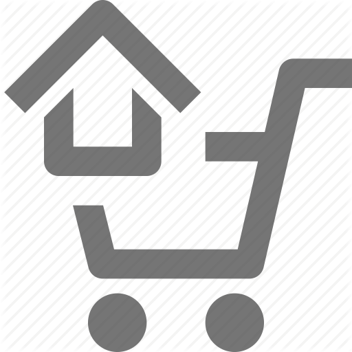 Basket, Buy, Cart, Ecommerce, Home, House, Shopping, Store Icon