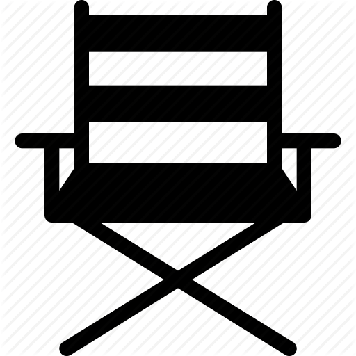 Chair, Decorations, Director, Furniture, Home Icon