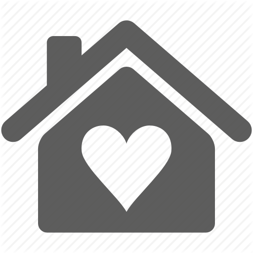 Building, Heart, Home, House, Love Icon