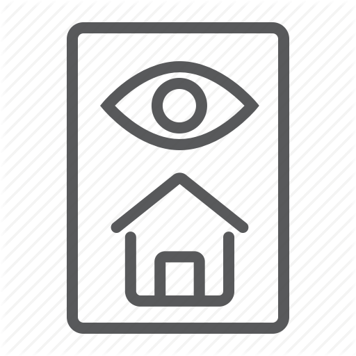 Estate, Eye, Home, House, Inspect, Inspection, Real Icon