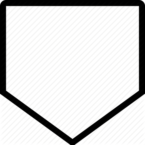 Base, Diamond, Field, Game, Home, Plate Icon