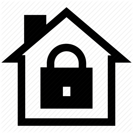 Home Insurance, House Security, Lock, Lock House, Security Icon