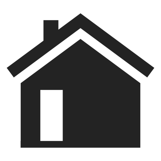 Simple Black Home Icon