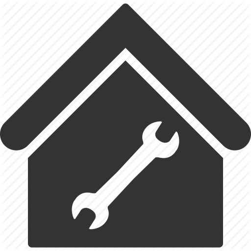 Building, Construction, Home, House, Real Estate, Repair, Service Icon