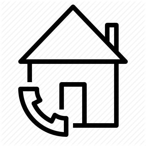 Call, Emergency, Estate, Home, House, Real, Service Icon