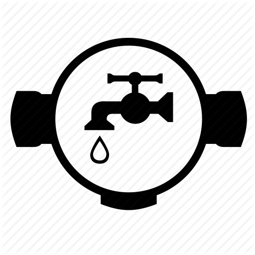 Count, Home, Service, Supply, Water Icon