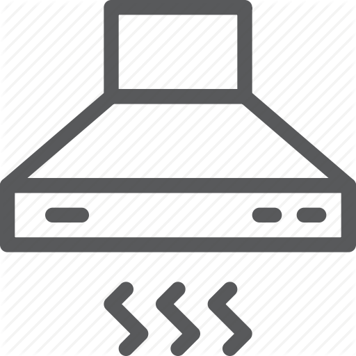 Air, Cook, Heat, Hood, Kitchen, Smell, Vacuum Icon