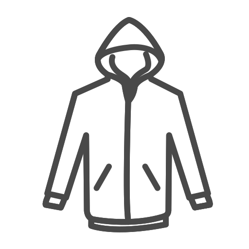 Hoodie Icon Free Of Clothing Icons Stroke