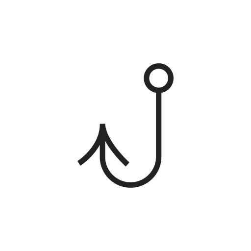 Fish Hook Fishing Icon