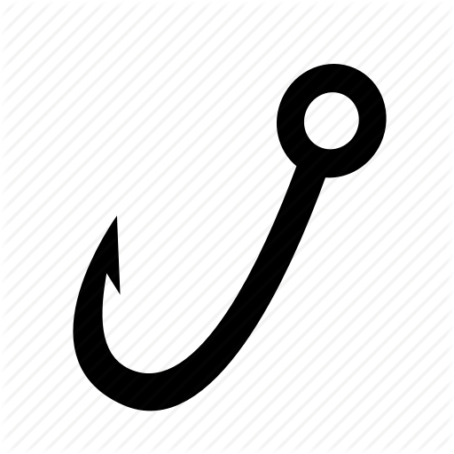 Angler, Fishing, Hook Icon