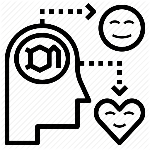 Delightful, Dopamine, Happy, Hormone Icon