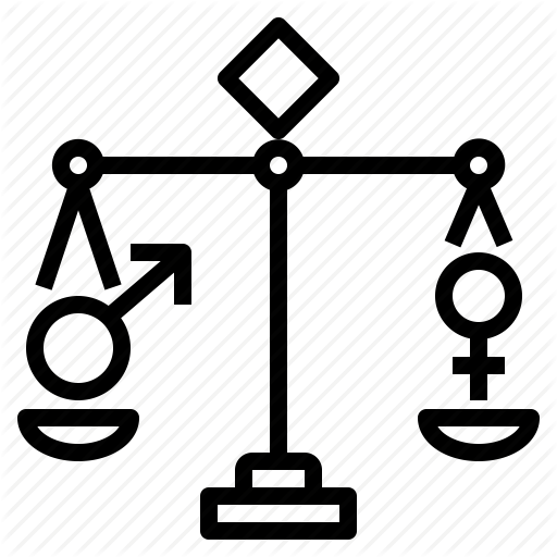 Androgen, Balance, Estrogen, Hormones, Scale, Sex, Weighing Icon