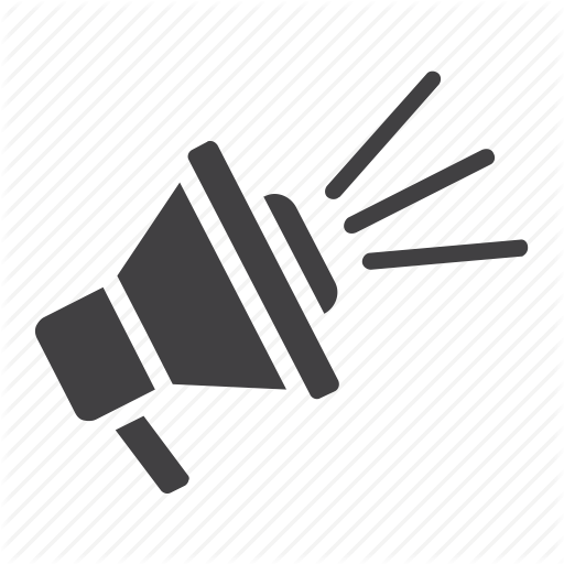 Alarm, Alert, Announce, Audio, Broadcast, Horn, Loudspeaker Icon