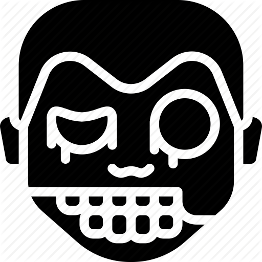 Creepy, Emojis, Halloween, Horror, Scary, Spooky, Zombie Icon
