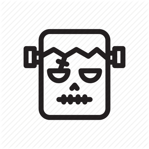 Design, Frankenstein, Ghost, Halloween, Head, Horror, Movie Icon