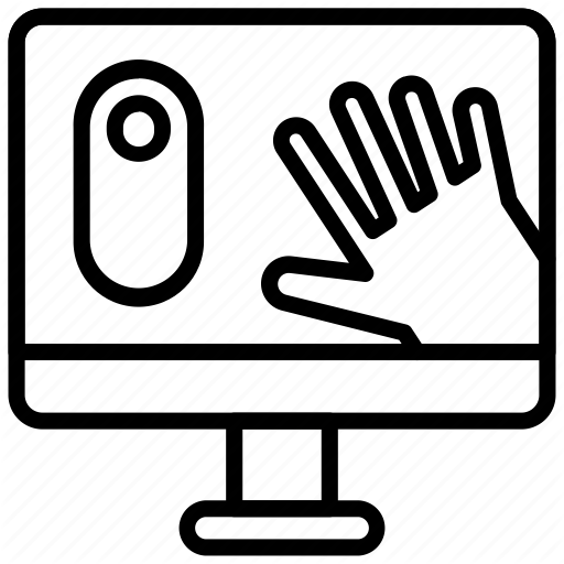 Computer, Display, Horror, Movie Icon