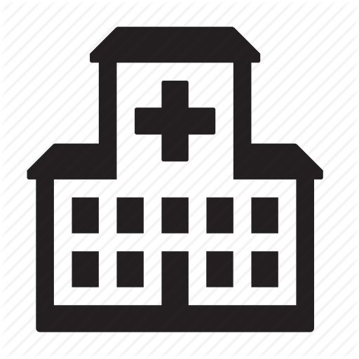 Clinic, Hospital Icon