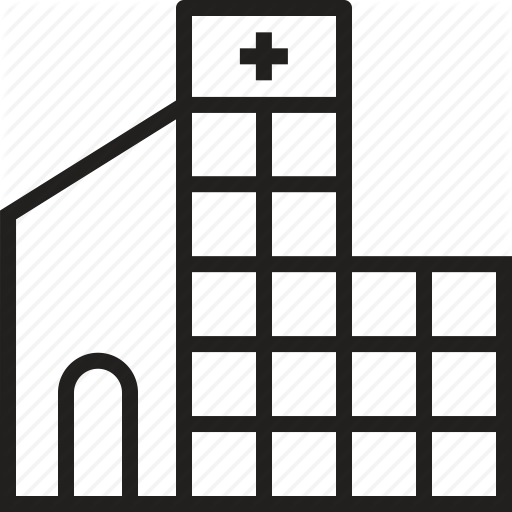 Hospital Outline Icon