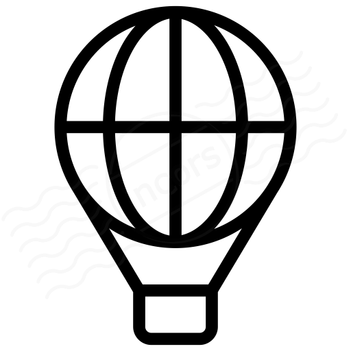 Iconexperience I Collection Hot Air Balloon Icon