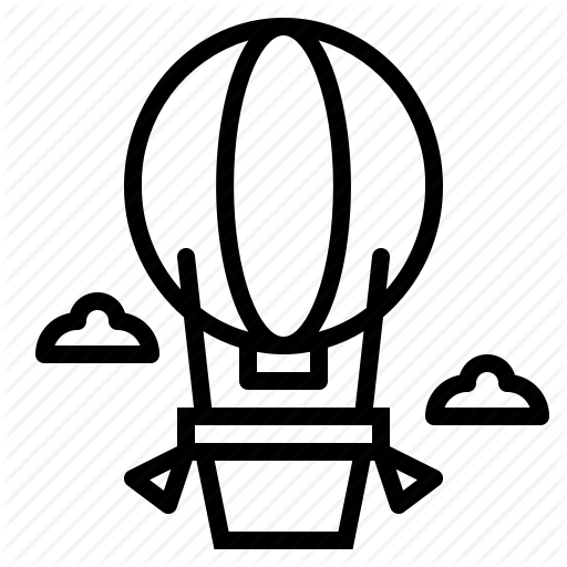 Balloon, Hot Air Balloon Icon