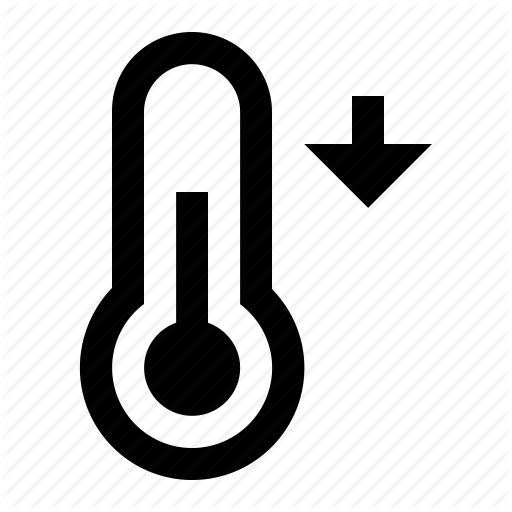 Cold, Cool, Heat, Hot, Temperature, Thermometer, Weather Icon