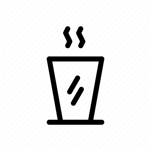 Drink, Glass, Hot, Water Icon