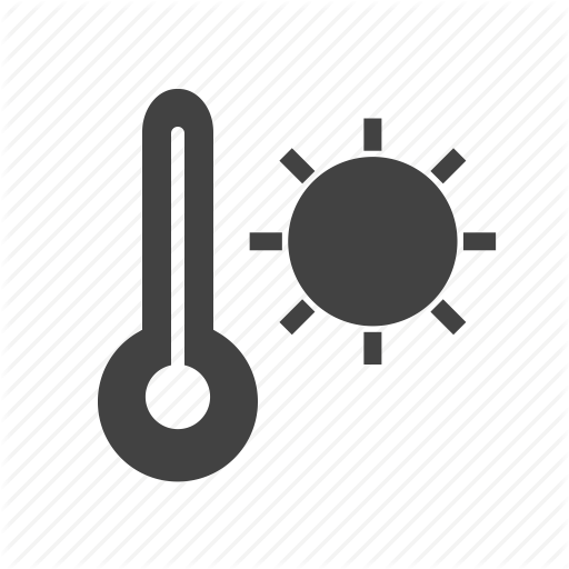 Heat, Hot, Sky, Summer, Sun, Warm, Weather Icon