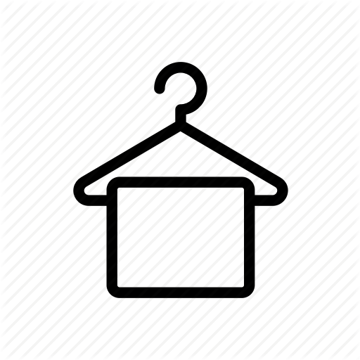 Available, Hanger, Hotel, Towel Icon