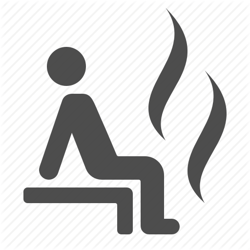 Amenities, Hot, Hotel, Man, Sauna, Spa, Steam Icon