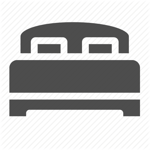 Bed, Furniture, Hotel Icon