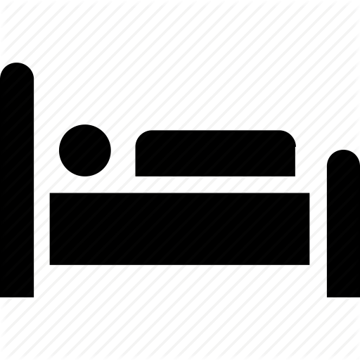 Bed, Comfort, Hotel Room, Single Bed, Sleep Icon