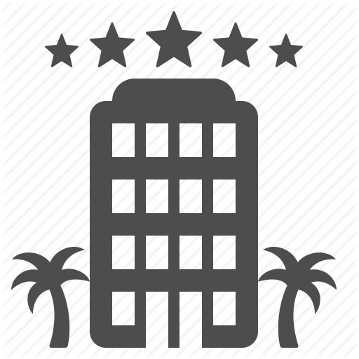Hotel Building Icon Images