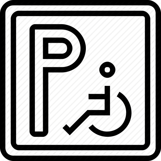 Accommodation, Disabled, Hotel, Parking, Service, Service Icon
