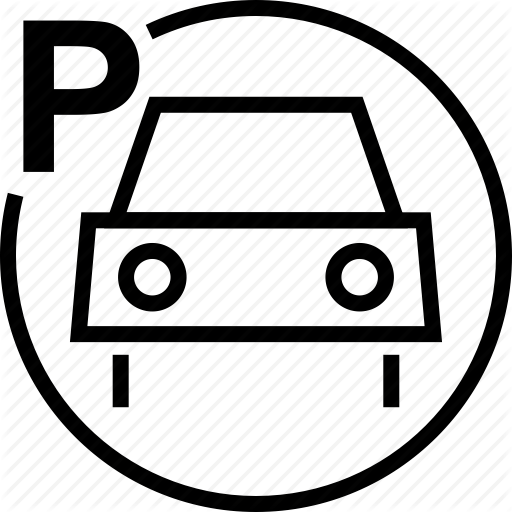 Car, Garage, Parking, Parking Area, Parking Lot Icon