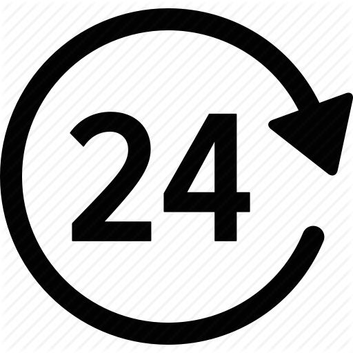 Availability, Customer, Hour, Hours, Service, Support Icon