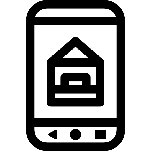 Technology House Flat Icon