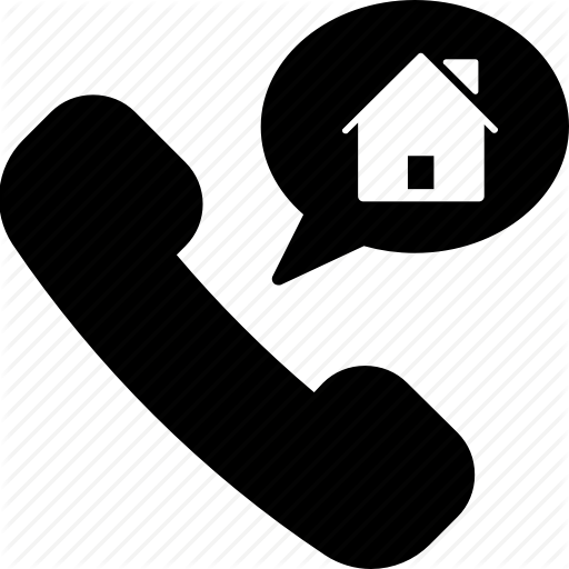 Call, Estate, House, Landmark, Phone, Property, Real Icon