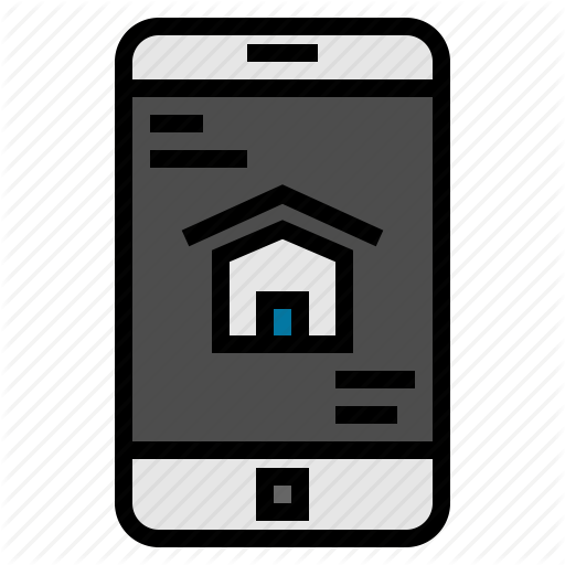 Cellphone, House, Mobile, Phone, Smartphone, Technology Icon
