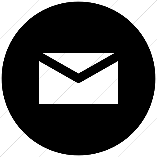 Mail Black Round Icon Transition Usta