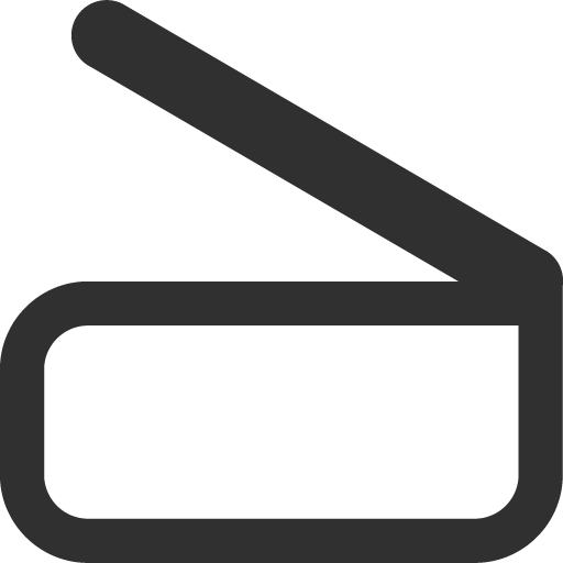 Scanner Icon Mono Business Iconset Custom Icon Design