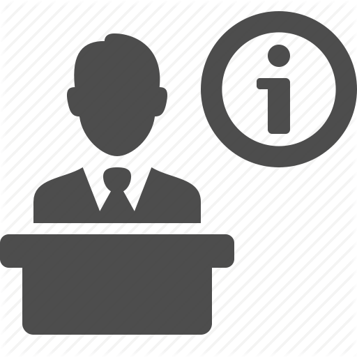 Information Desk Icon Free Icons