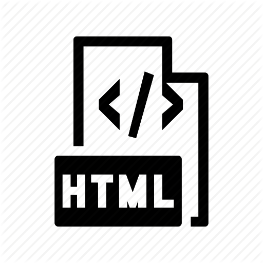 Extension, File, Format, Html, Page, Web, Website Icon