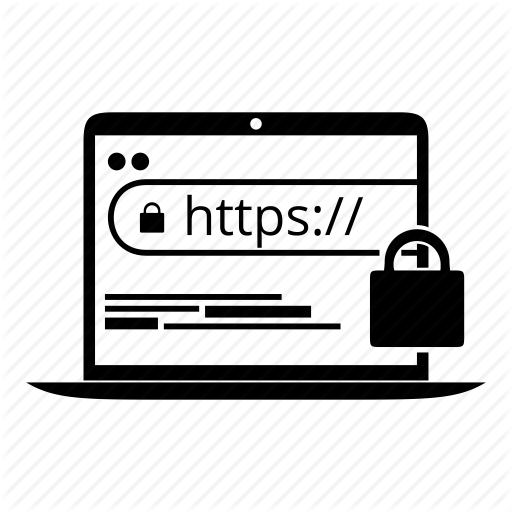 Certificate, Device, Http, Https, Laptop, Notebook, Safe Icon