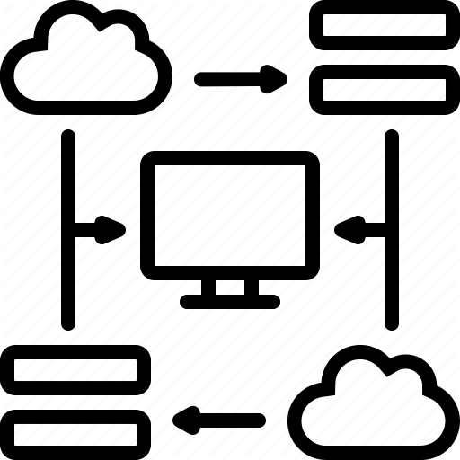 Httpd, Monitor, Server, Website Icon