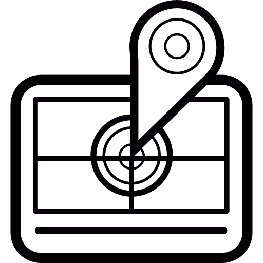Radar Localization Icons Free Download
