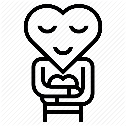 Character, Heart, Hug, Like, Love, Peace, Smile Icon