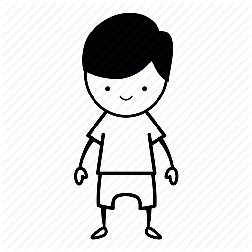 Body, Boy, Full, Happy, Human, Kid, Niceguy Icon