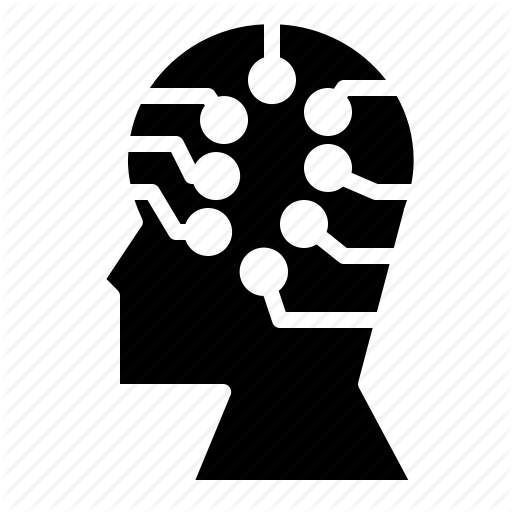 Circuit, Head, Human Icon