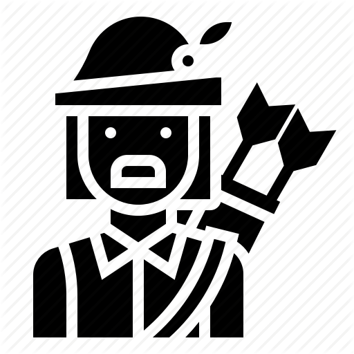 Archer, Avatar, Camouflage, Character, Hero, Hunter, Man Icon