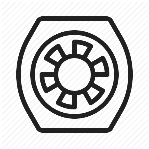 Equipment, Fan, Hvac, Ventilation Icon